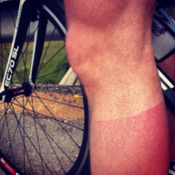 Dezente Tan-Line