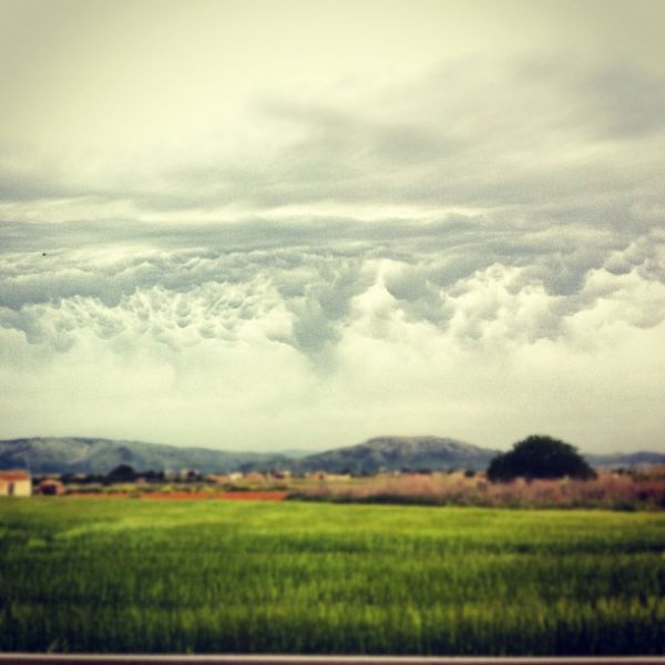Wolken über Muro