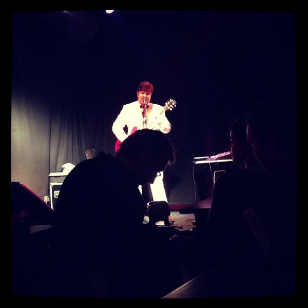 Bernd Begemann on stage