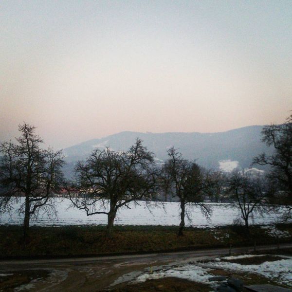 Die Aussicht aus dem neuen Schlafzimmer.